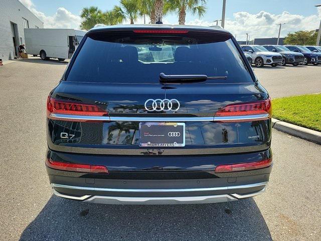 used 2024 Audi Q7 car, priced at $54,495