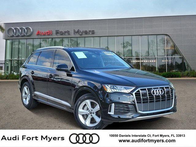 used 2024 Audi Q7 car, priced at $54,495