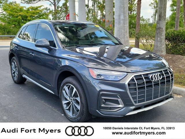 used 2021 Audi Q5 car, priced at $27,495