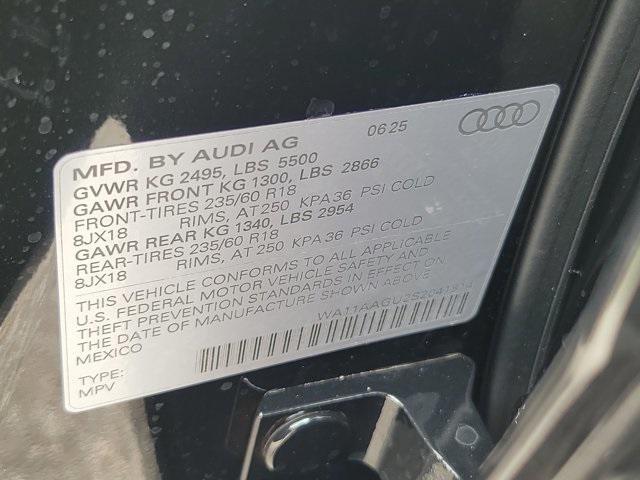 new 2025 Audi Q5 car, priced at $56,975