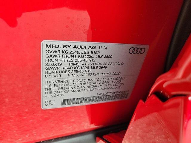 new 2025 Audi Q3 car, priced at $45,985