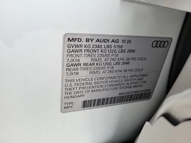 new 2025 Audi Q3 car, priced at $47,235