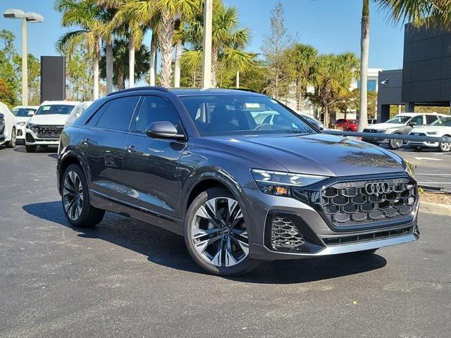 new 2025 Audi Q8 car, priced at $90,570