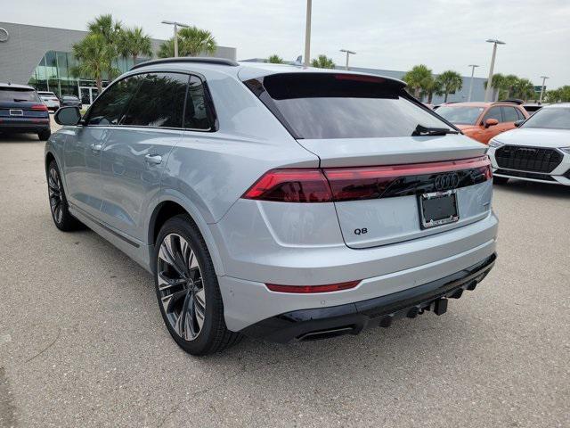 new 2025 Audi Q8 car, priced at $86,570