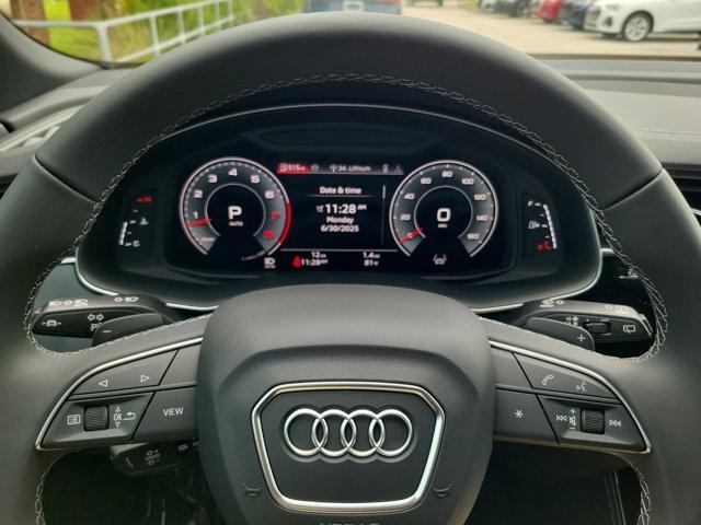 new 2025 Audi Q8 car, priced at $86,570