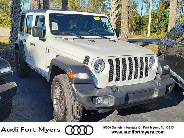 used 2024 Jeep Wrangler car, priced at $37,495