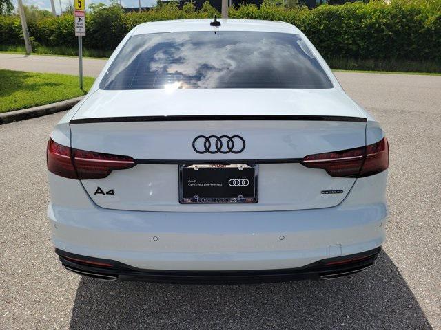 used 2023 Audi A4 car, priced at $31,995