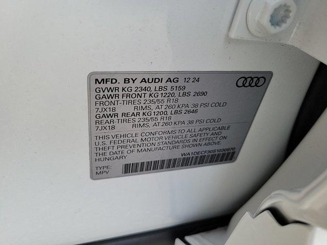 new 2025 Audi Q3 car, priced at $43,590