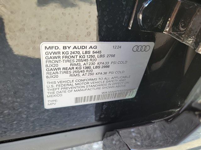 new 2025 Audi Q5 car, priced at $54,000