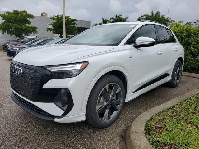 new 2024 Audi Q4 e-tron car, priced at $63,370