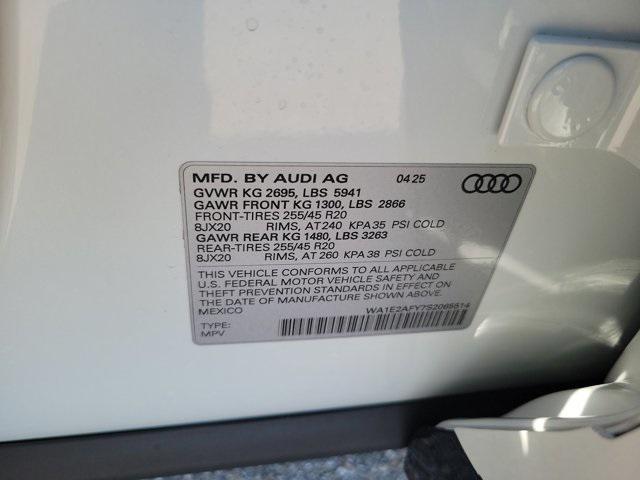 new 2025 Audi Q5 car, priced at $68,435