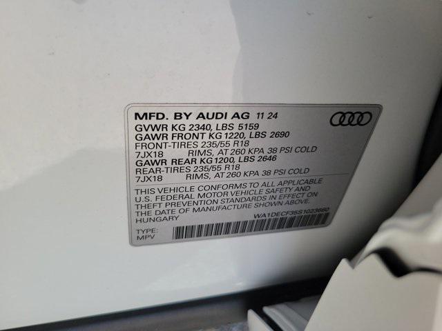 new 2025 Audi Q3 car, priced at $43,735