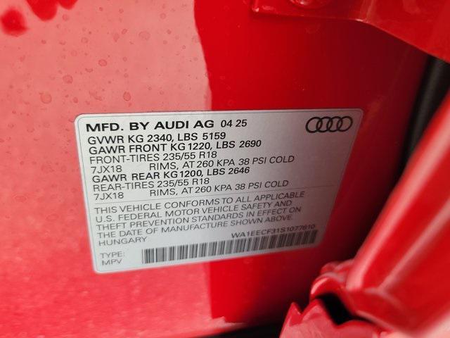 new 2025 Audi Q3 car, priced at $47,360