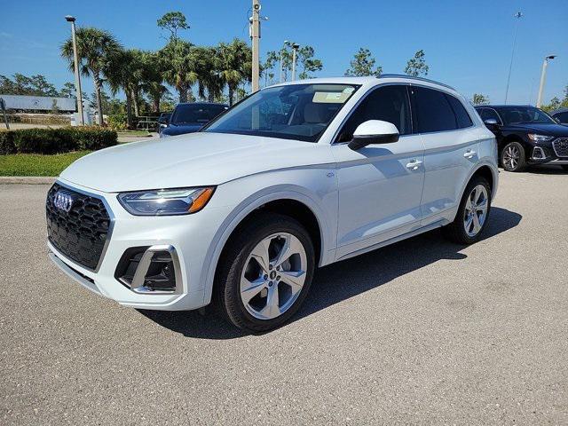 new 2025 Audi Q5 car, priced at $59,035