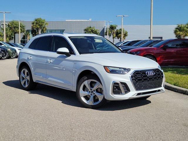 new 2025 Audi Q5 car, priced at $59,035