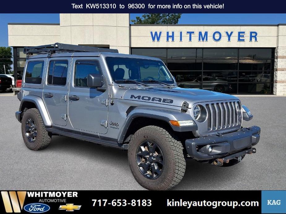 used 2019 Jeep Wrangler Unlimited car, priced at $33,899