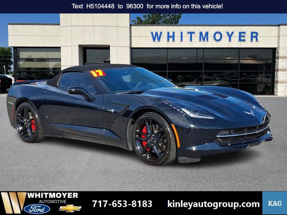 used 2017 Chevrolet Corvette car, priced at $51,500