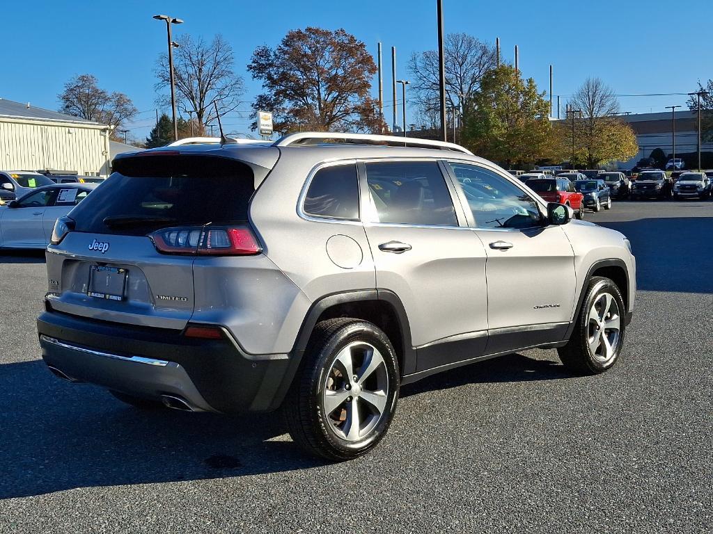 used 2021 Jeep Cherokee car, priced at $21,900