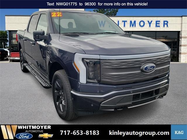 used 2022 Ford F-150 Lightning car, priced at $77,997