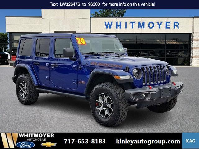 used 2020 Jeep Wrangler Unlimited car, priced at $37,999