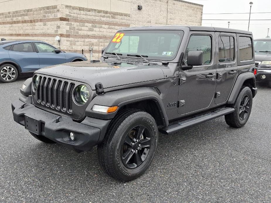 used 2022 Jeep Wrangler Unlimited car, priced at $32,491