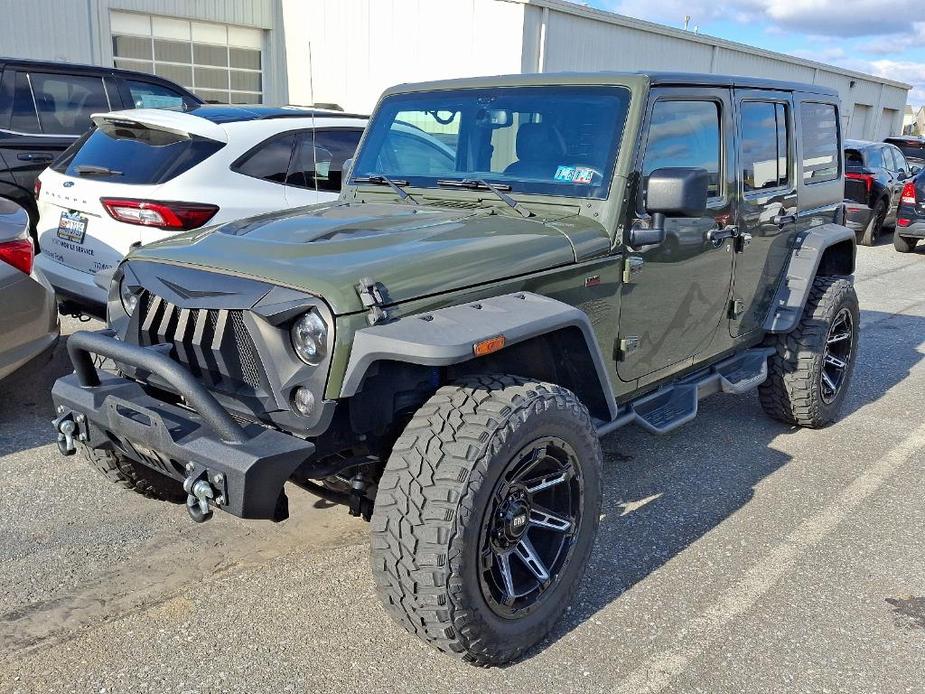 used 2015 Jeep Wrangler Unlimited car, priced at $18,998