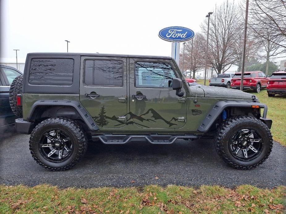 used 2015 Jeep Wrangler Unlimited car, priced at $18,998