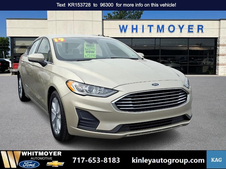 used 2019 Ford Fusion car, priced at $18,824