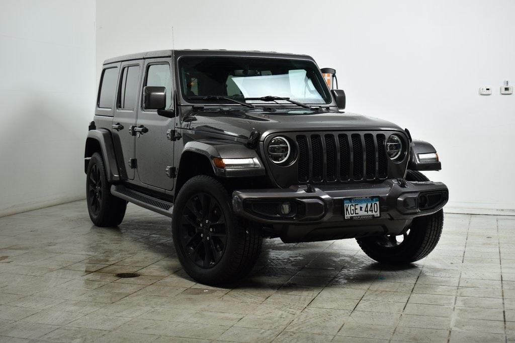 used 2021 Jeep Wrangler Unlimited car, priced at $37,499