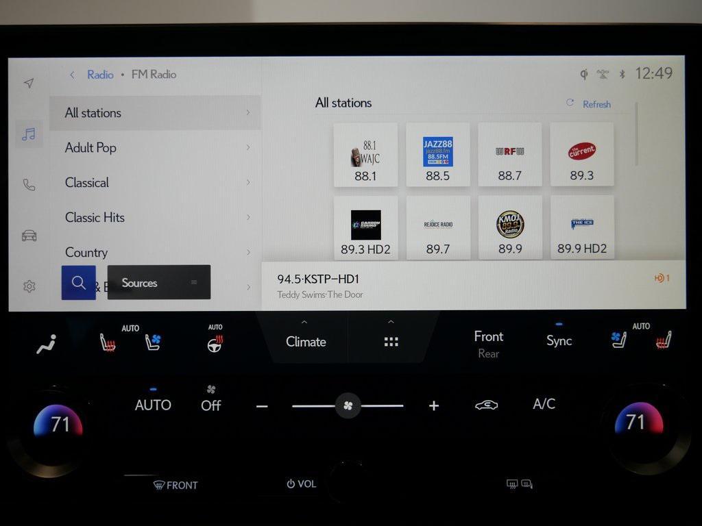 used 2025 Lexus TX 350 car, priced at $68,895