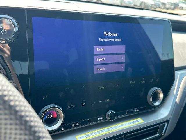 new 2025 Lexus TX 500h car, priced at $73,708