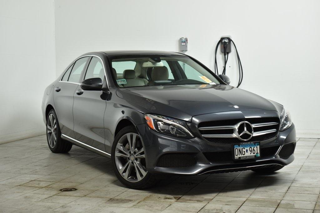 used 2016 Mercedes-Benz C-Class car, priced at $15,999