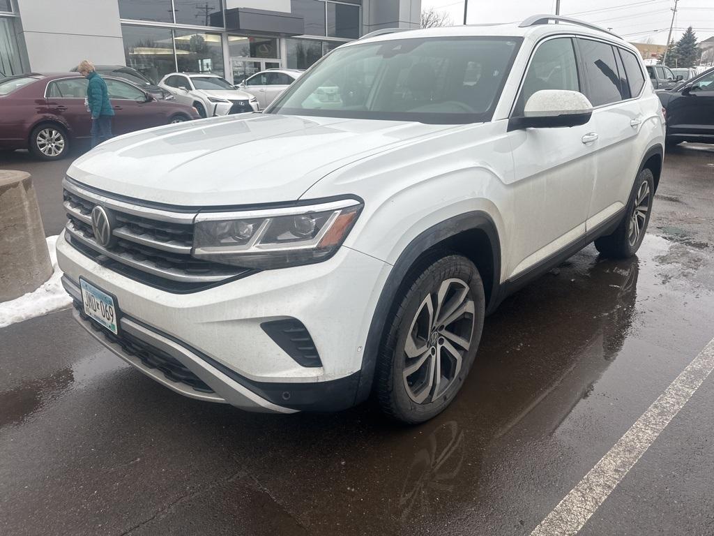 used 2021 Volkswagen Atlas car, priced at $32,999