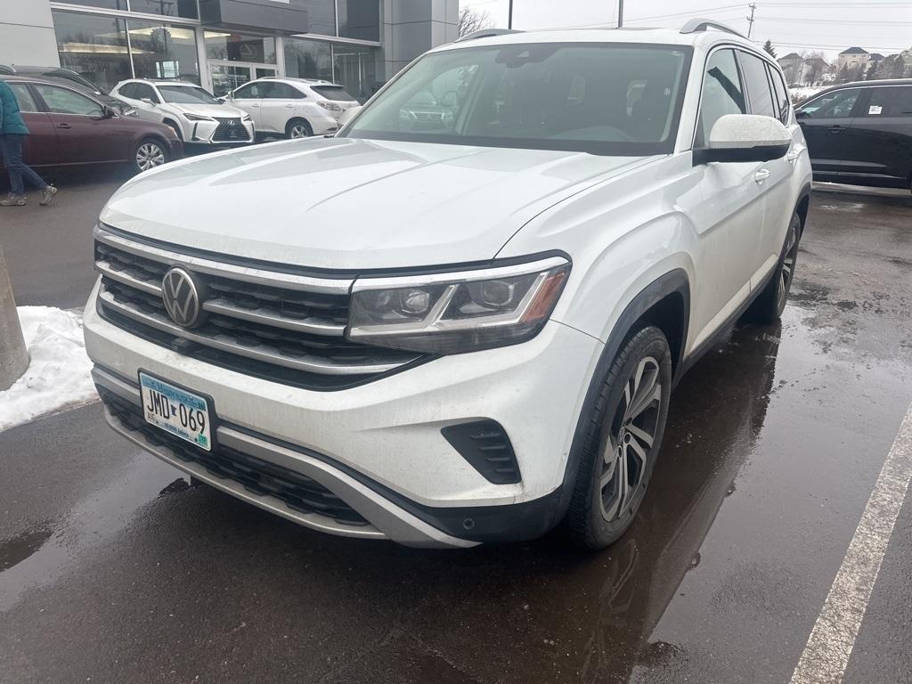 used 2021 Volkswagen Atlas car, priced at $32,999