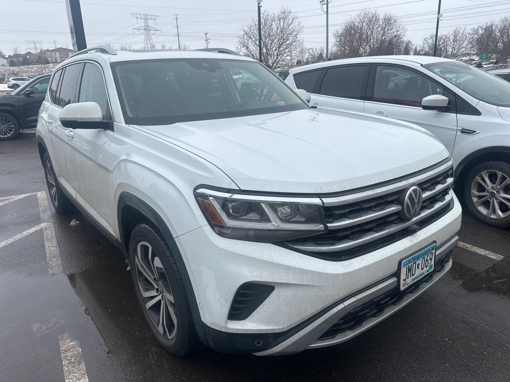 used 2021 Volkswagen Atlas car, priced at $32,999