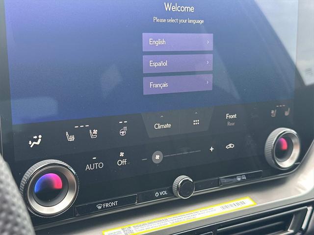 new 2025 Lexus TX 500h car, priced at $69,417