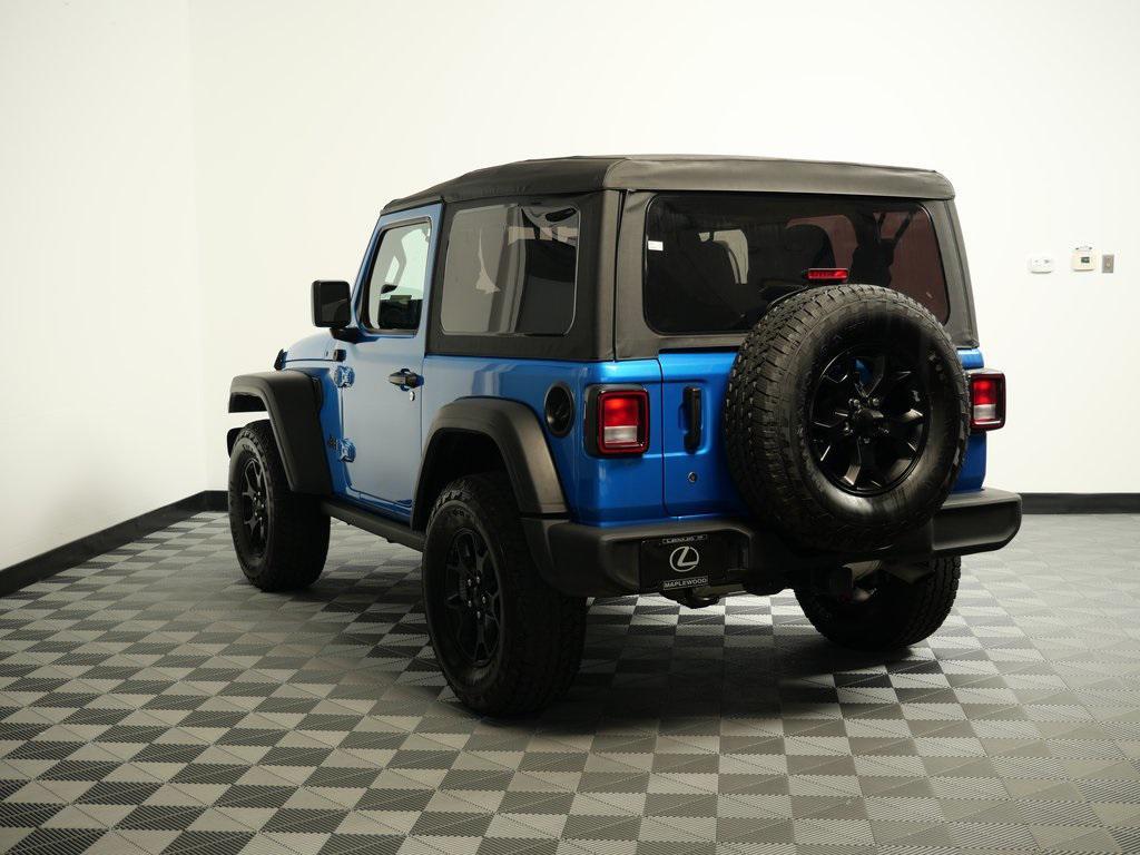 used 2021 Jeep Wrangler car, priced at $27,999