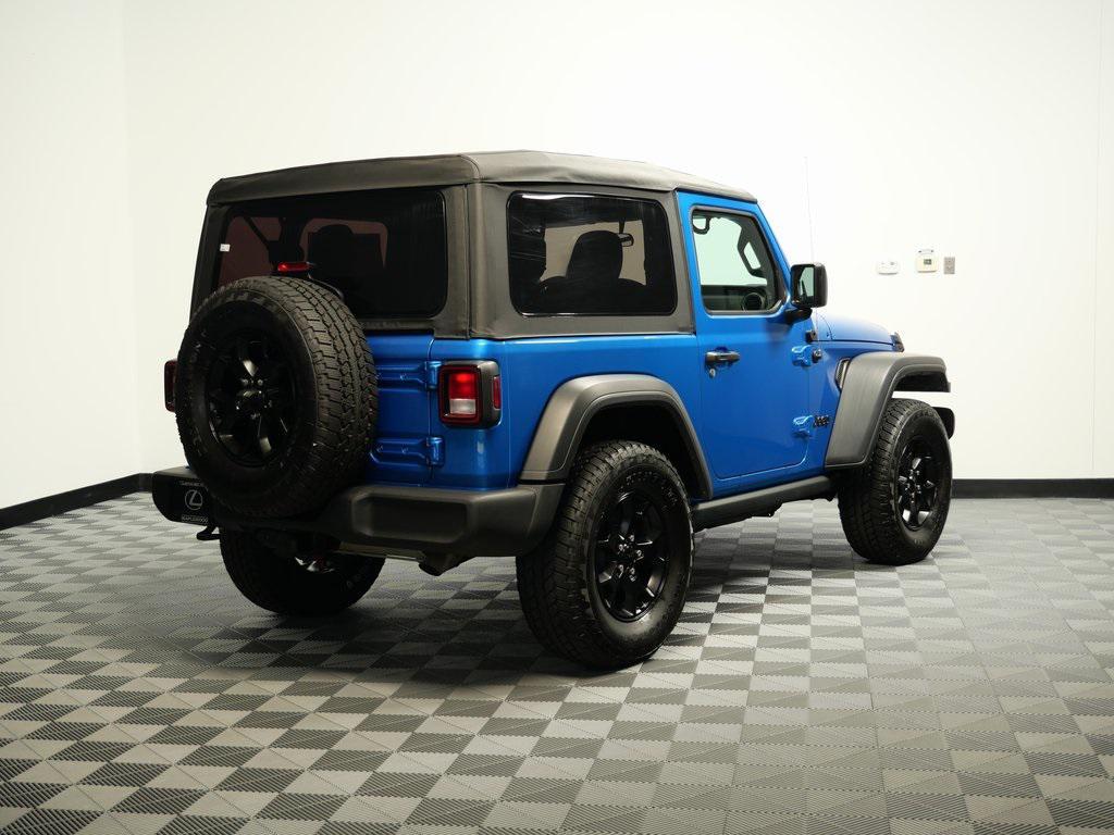 used 2021 Jeep Wrangler car, priced at $27,999