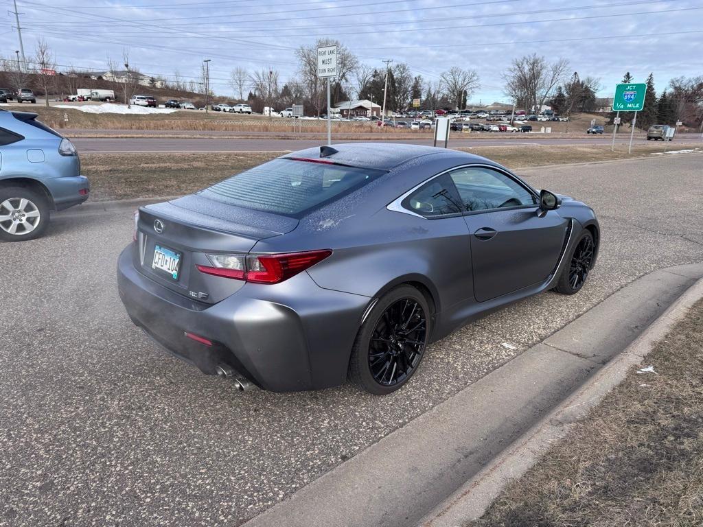 used 2019 Lexus RC F car, priced at $55,000