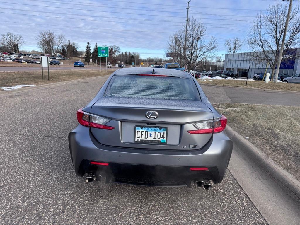 used 2019 Lexus RC F car, priced at $55,000