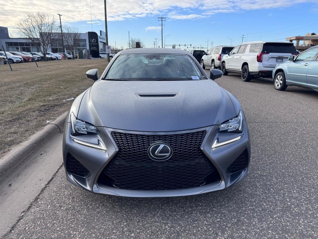 used 2019 Lexus RC F car, priced at $55,000