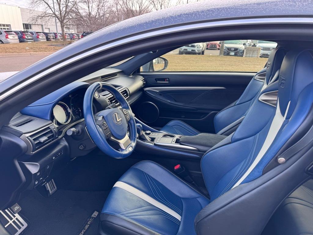 used 2019 Lexus RC F car, priced at $55,000