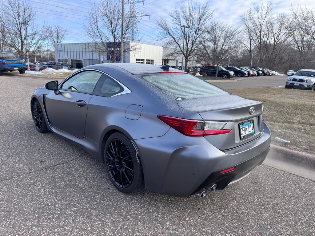 used 2019 Lexus RC F car, priced at $55,000