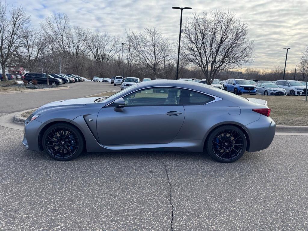 used 2019 Lexus RC F car, priced at $55,000