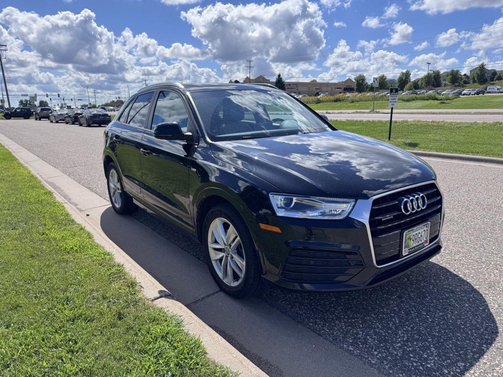 used 2018 Audi Q3 car, priced at $13,000