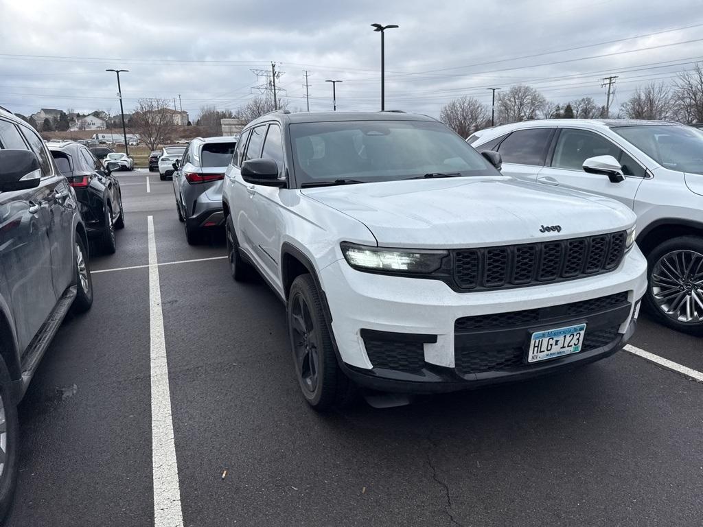 used 2021 Jeep Grand Cherokee L car, priced at $28,000