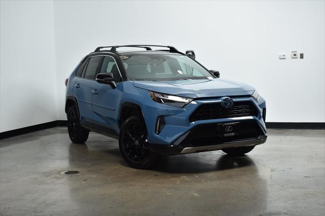 used 2023 Toyota RAV4 Hybrid car, priced at $40,000