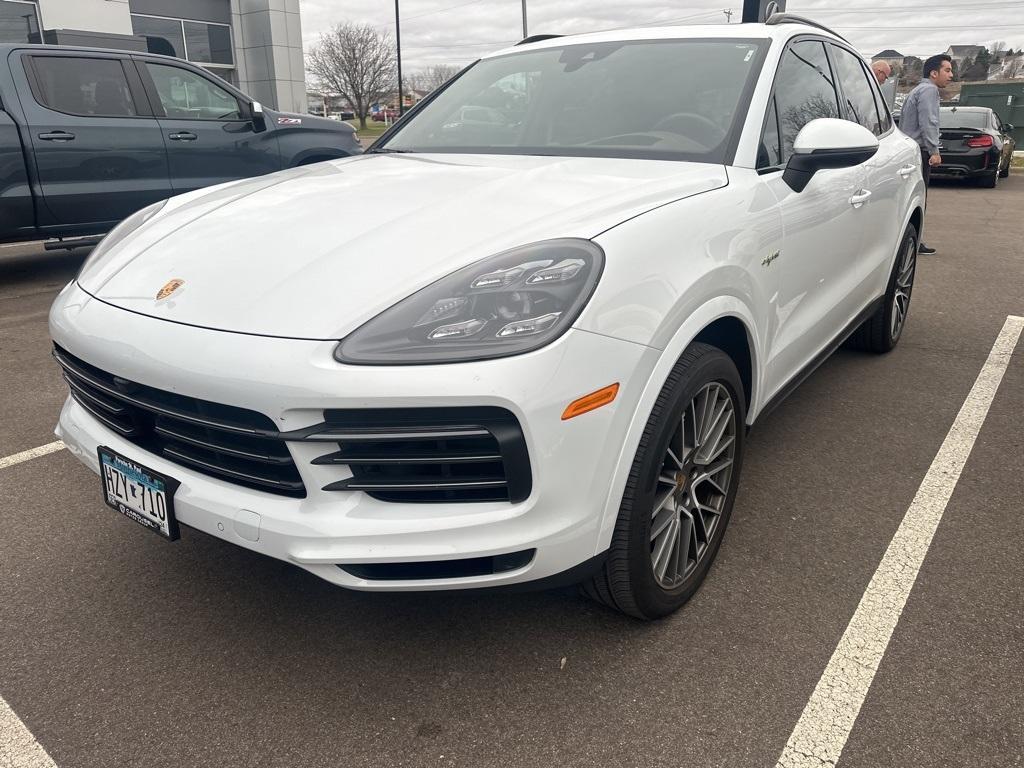 used 2023 Porsche Cayenne E-Hybrid car, priced at $77,000