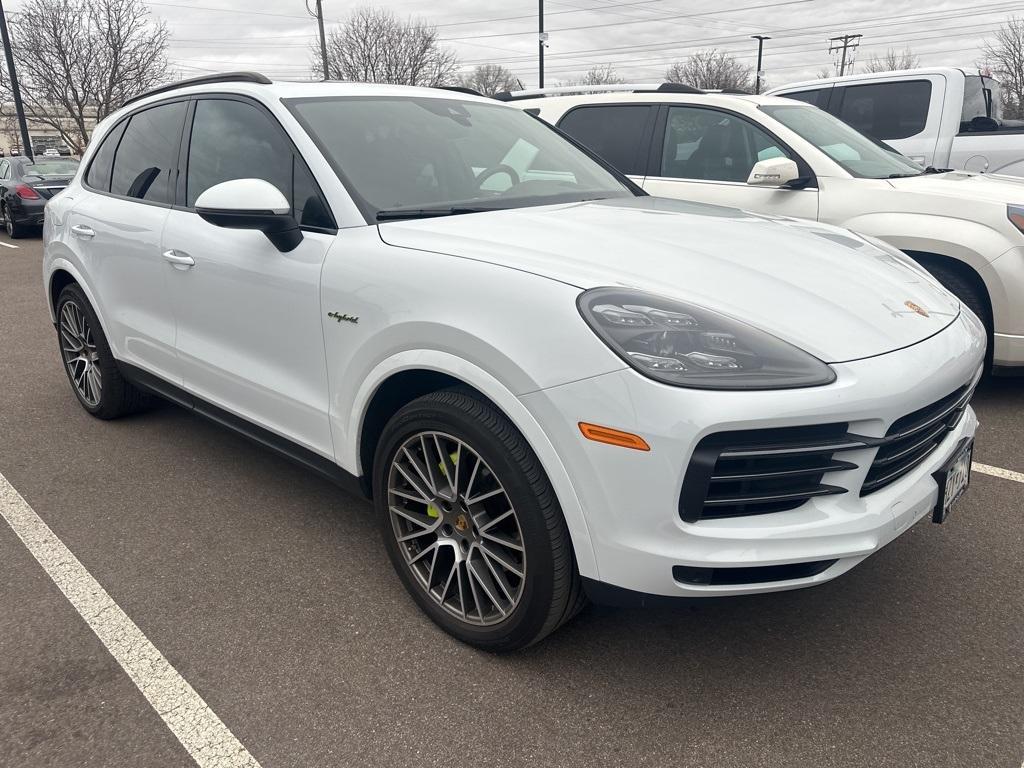 used 2023 Porsche Cayenne E-Hybrid car, priced at $77,000