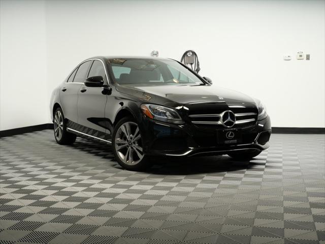 used 2018 Mercedes-Benz C-Class car, priced at $18,000